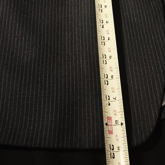 Michael Kors Men 2 Piece Gray Pinstripe Suit - Picture 16 of 16